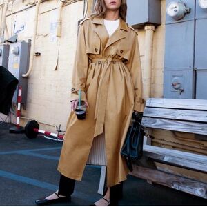 NEW Favorite Daughter The Charles Trench Coat